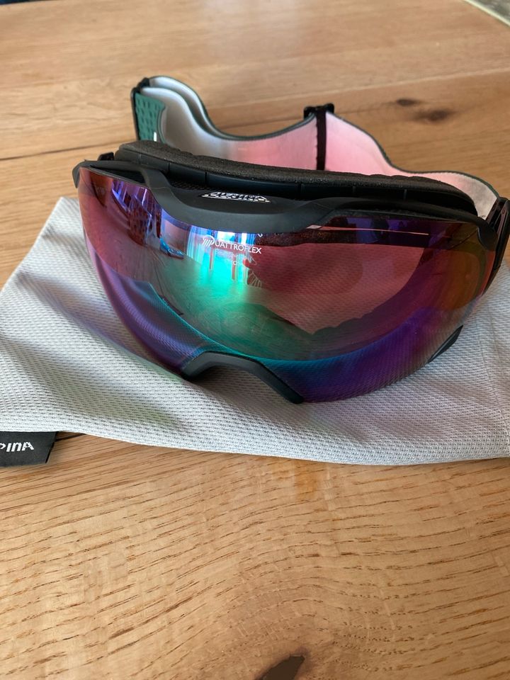 Alpina Skibrille Quattroflex Multi mirror PHEOS in Seeg