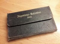 alter Ingenieurkalender 1909 - Prof. Fr. Freytag Hessen - Schlüchtern Vorschau