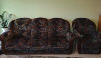 Eine schöne, gut erhaltene Couch mit Sessel im old school Stiel Rheinland-Pfalz - Neuwied Vorschau