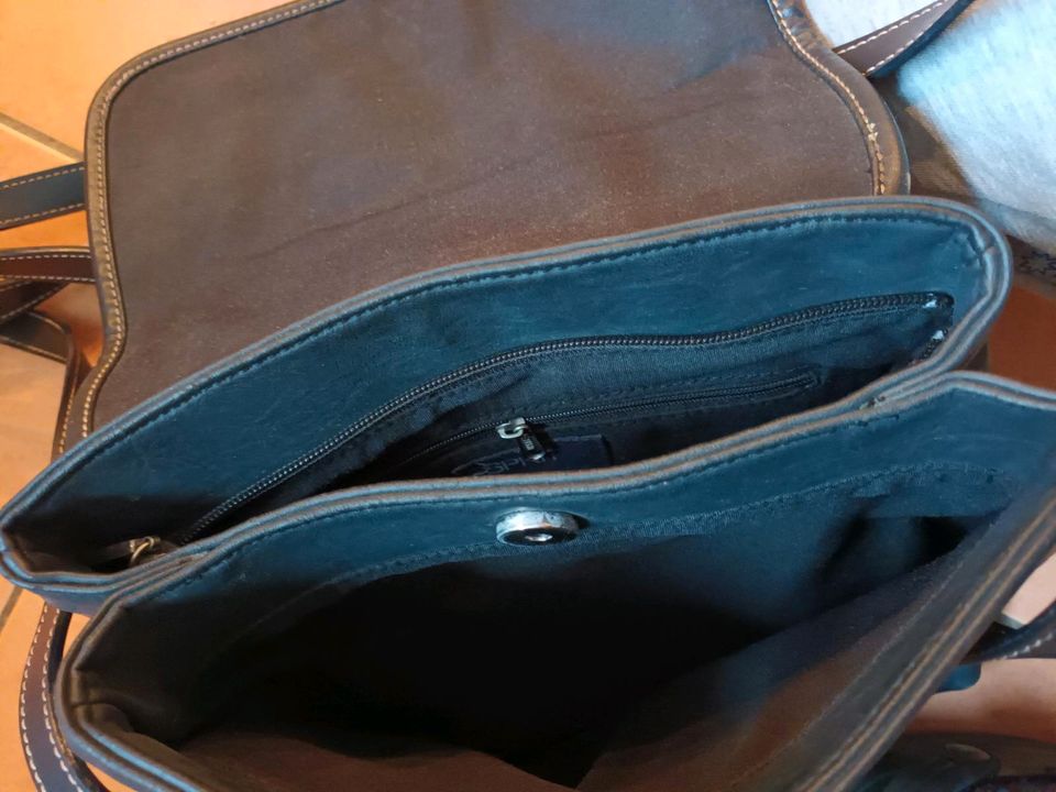 Handtasche Esprit Leder Schwarz in Mülheim-Kärlich