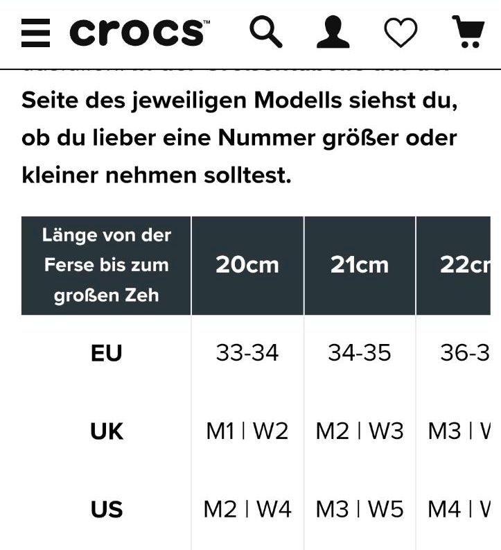 Crocs in pink, Größe 34/35 in Hameln