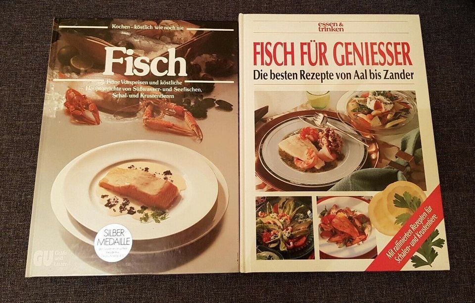 2 Kochbücher Fisch Rezepte in Hamburg