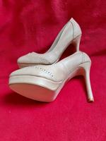 Jumex High Heel Gr.37 Creme NEU!!! Sachsen - Hirschfelde Vorschau