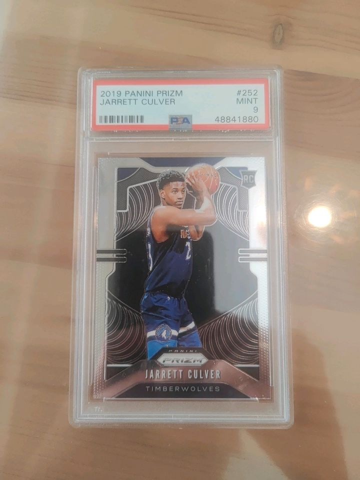 Jarrett Culver PSA 9 2019 Panini Grading Card Basketball in Belm