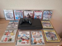 PS3 Super Slim + Sony Controller + 11 Spiele Bayern - Buch Vorschau