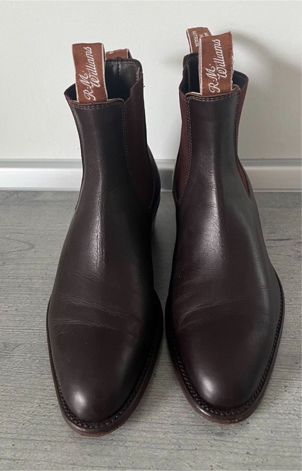 R. M. Williams Chelsea Boots Leder Schuhe NP 480 Euro in Kempen