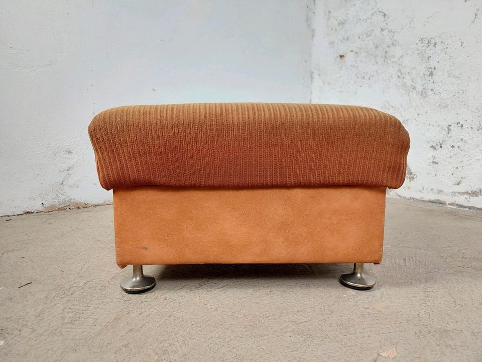 Vintage Hocker Sitzhocker Polster 60er 70er DDR Retro in Leipzig