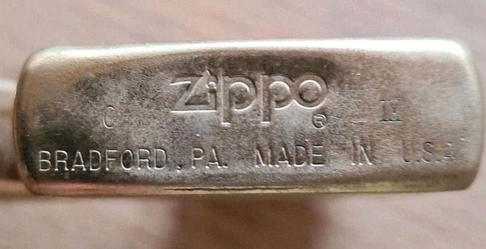 ZIPPO Fregatte Karlsruhe Solid Brass in Waldburg