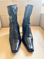 Görtz Stiefel Schwarz Gr. 40 Schleswig-Holstein - Krempe Vorschau