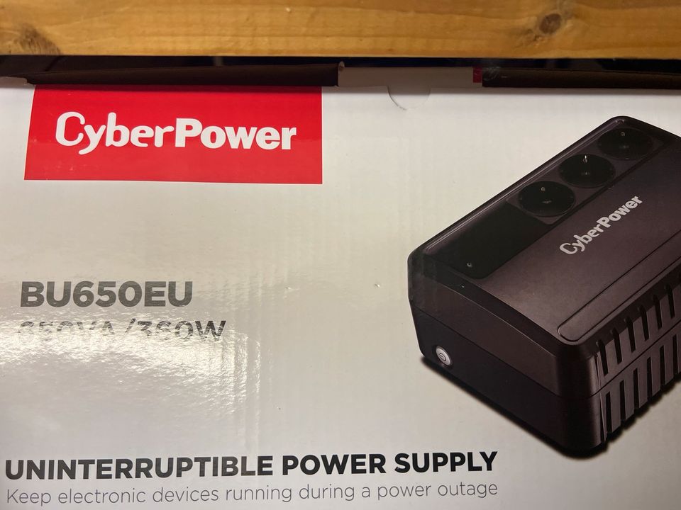 Cyberpower BU650EU USV Neu! in Elze