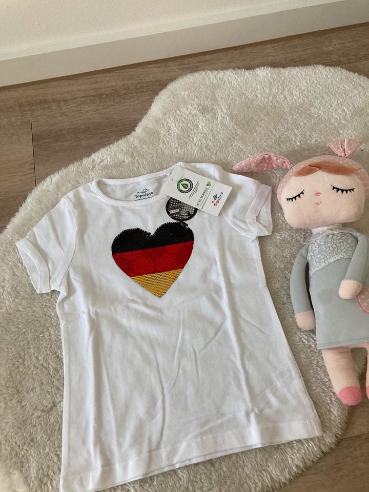 NEU ~ Topolino ~ Shirt Fußball Deutschland ~ Gr. 110 in Rostock