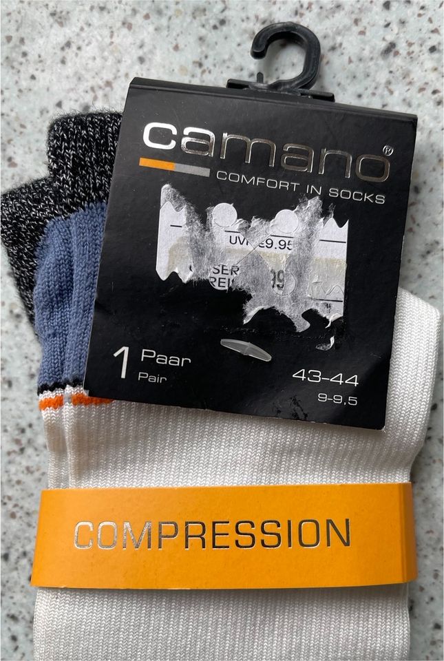 camano Comfort Socks weis 43-44 neu Dryarn Compression UVP 10€ in Ennepetal