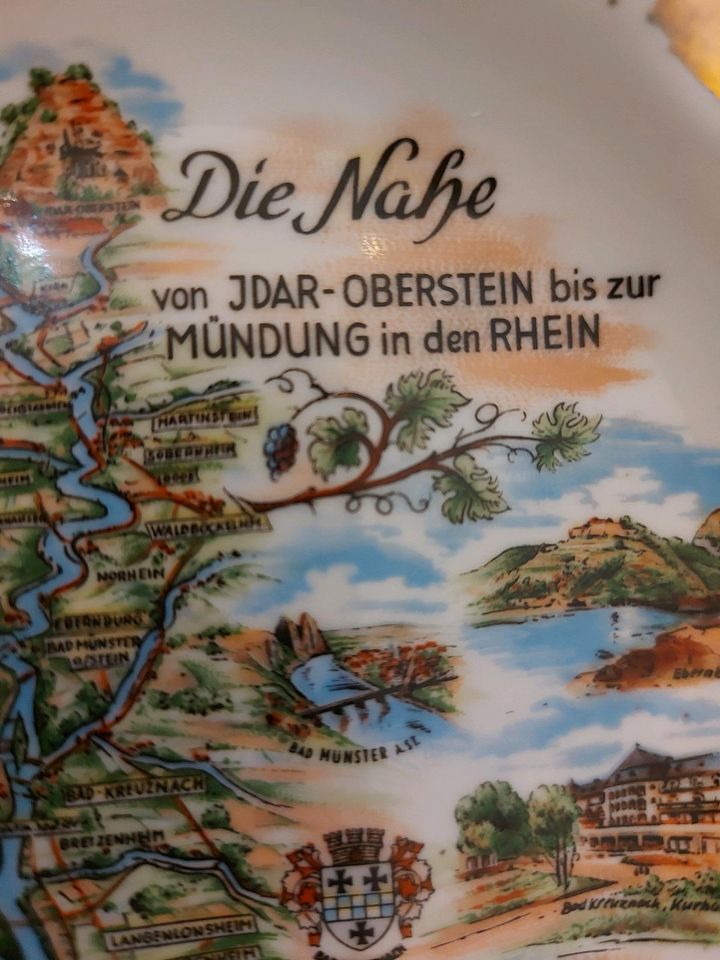 Aschenbecher mit Gold,Die Nahe von Idar-Oberstein bis zur Mündung in Rheda-Wiedenbrück