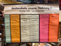Bestandteile unserer Nahrung Schulwandkarte Nordrhein-Westfalen - Telgte Vorschau