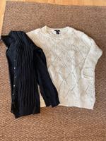 H&M Strickpulli Schwarze Strickjacke Gr S/ 34/ 36 Bayern - Hösbach Vorschau