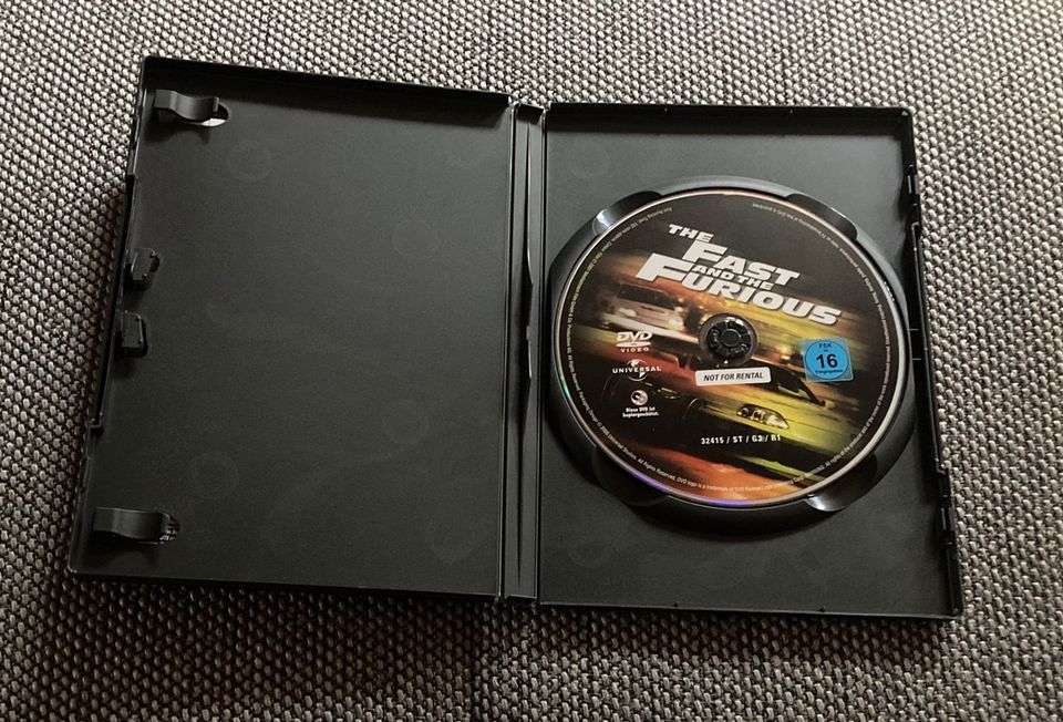 DVD - THE FAST AND THE FURIOUS 1 - Paul Walker, Vin Diesel in Marburg