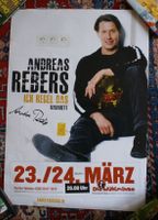 Poster Andreas Rebers mit Autogramm Kabarett Berlin Wühlmäuse Baden-Württemberg - Mosbach Vorschau