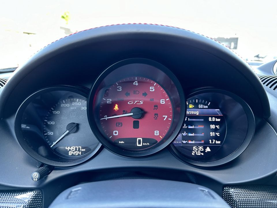 Porsche 718 Cayman GTS 2.5 Manuel Alcantara Carbon Schalter S Handschalter 365PS in Neckarsulm