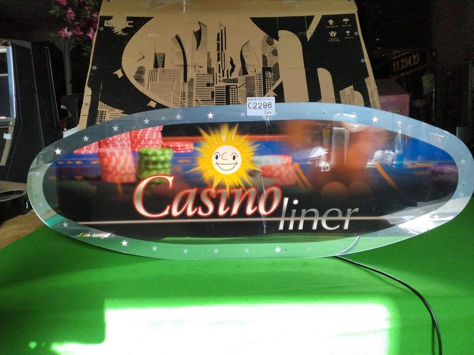 Automaten Topper Casino Liner, Ok, Kopfschild, Anzeige, C2296 in Worms