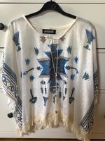 Sommerlicher Poncho/Cape mit Fransen Nordrhein-Westfalen - Erwitte Vorschau