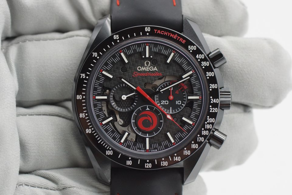 Omega Speedmaster Dark Side Moon'Alinghi'31192443001 FullSet 2020 in Hamburg