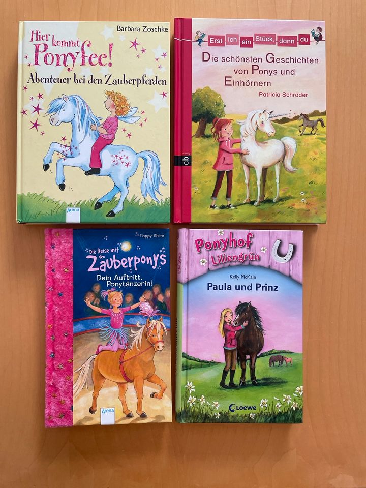 4 Bücher tolle Pony-Geschichten (Ponyfee/Zauberponys/Lili grün/sc in Stuttgart