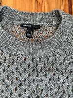 Mango Pullover Pulli Häkelpulli grau Gr. M Pankow - Prenzlauer Berg Vorschau