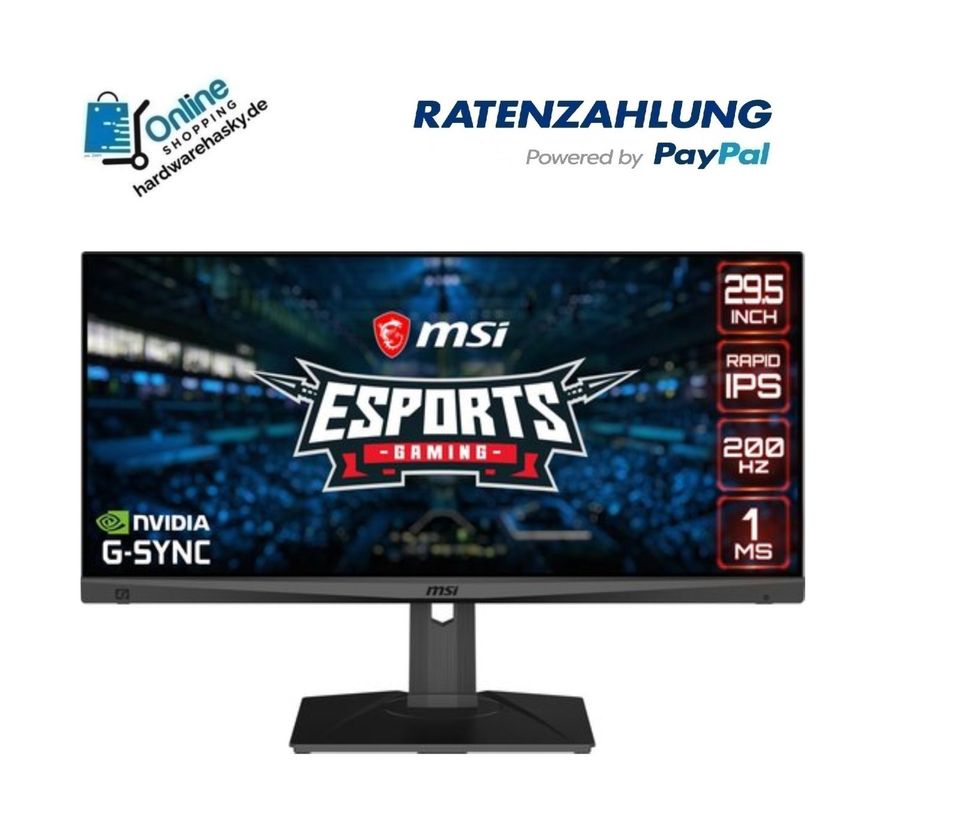 MSI Optix MAG301RF, 29.5" Gaming Monitor 200Hz 2560x1080, 1ms in Wilhelmshaven