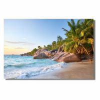 Leinwandbild Karibik Strand, Landschaften, in 30x45 cm, Wandbild Leinwand Meer, Strandbild -Victor (Zenith) Bonn - Beuel Vorschau