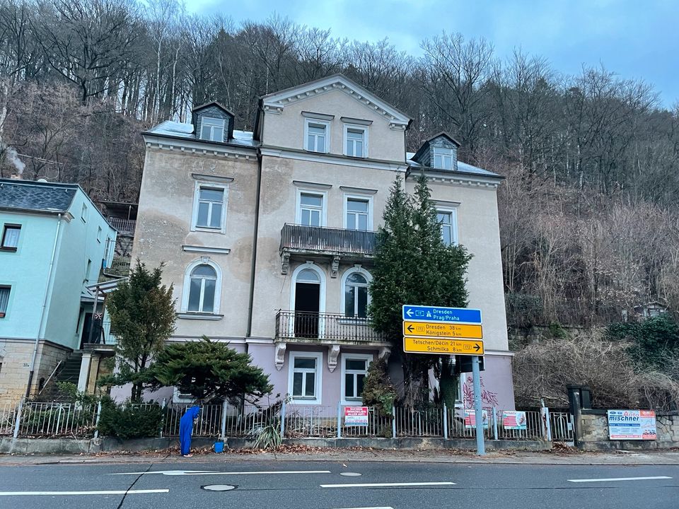 Boardinghouse/Pension/Mehrgenerationenhaus an der Elbe in Bad Schandau zu vermieten oder zu verkaufen in Hamburg