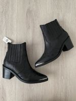 Esprit Stiefelette Leder schwarz Gr. 39 Nordrhein-Westfalen - Hagen Vorschau