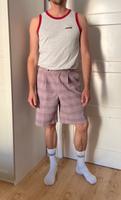 Asos Design Shorts W32 Bermudas Plissee Flieder Friedrichshain-Kreuzberg - Friedrichshain Vorschau