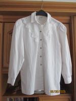 Bluse, Trachten, weiß Gr. 40, C&A Rheinland-Pfalz - Ingelheim am Rhein Vorschau