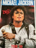 2 Stück Poster von Michael Jackson BAD Tour 1988 Bayern - Amberg Vorschau