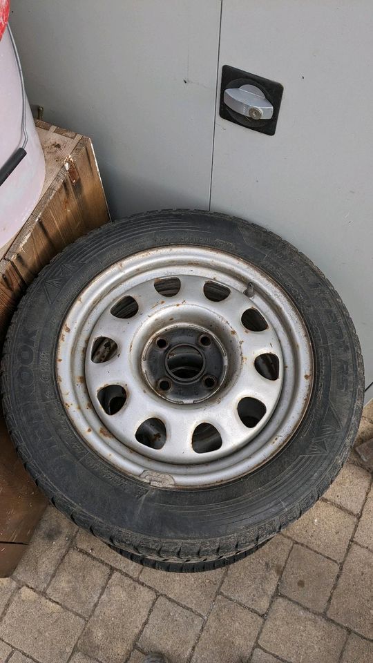 Golf 2 Jetta 2 Felgen Winterreifen 185/60 R14 in Hirrlingen