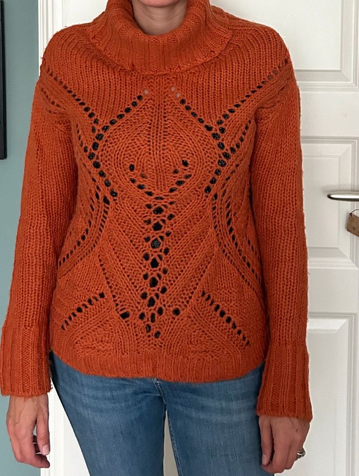 Strickpullover Oui - Pumpkin Farbe - Gr.36 in München