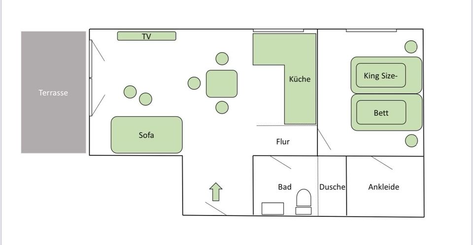 Moderne Ferienwohnung mit Garten in Saarbrücken-Ensheim, Saarland in Saarbrücken