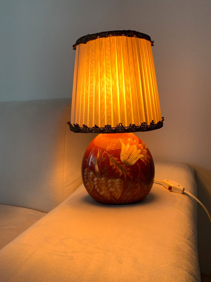 Porzellan Sideboard-Lampe von Rosenthal - Zaubergarten-Serie in Regensburg