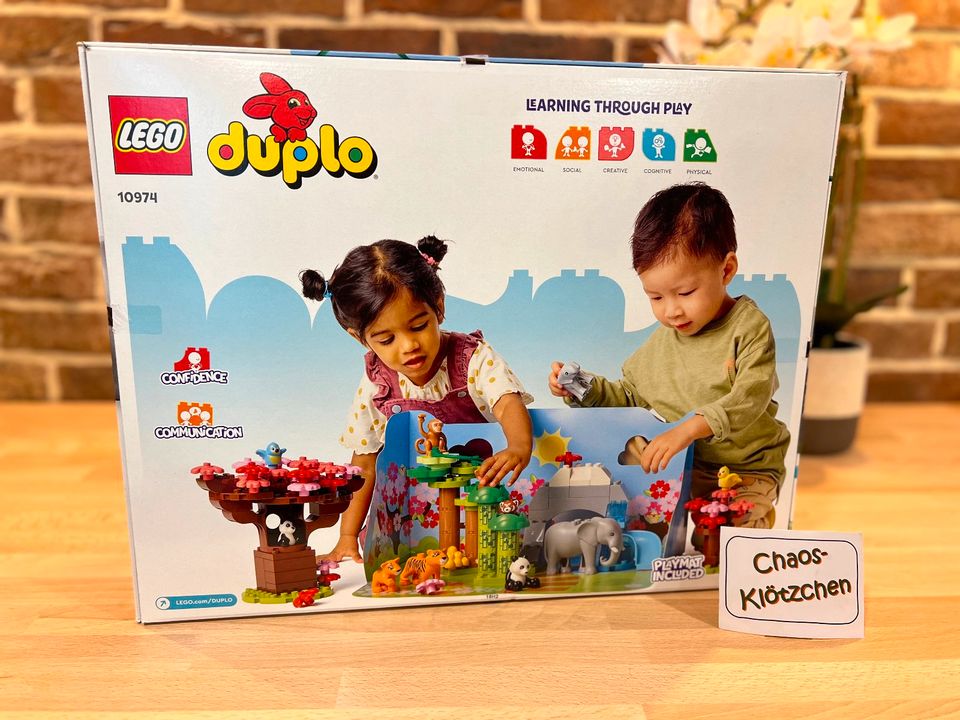 Lego Duplo 10974 - Wilde Tiere Asiens - Neu & OVP inkl. Versand in  Nordrhein-Westfalen - Merzenich | Lego & Duplo günstig kaufen, gebraucht  oder neu | eBay Kleinanzeigen ist jetzt Kleinanzeigen