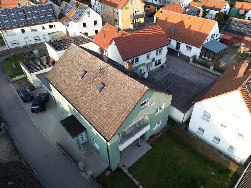 Mehrfamilienhaus mit 3 Wohnungen in Langfurth - Renditeobjekt in Dinkelsbuehl