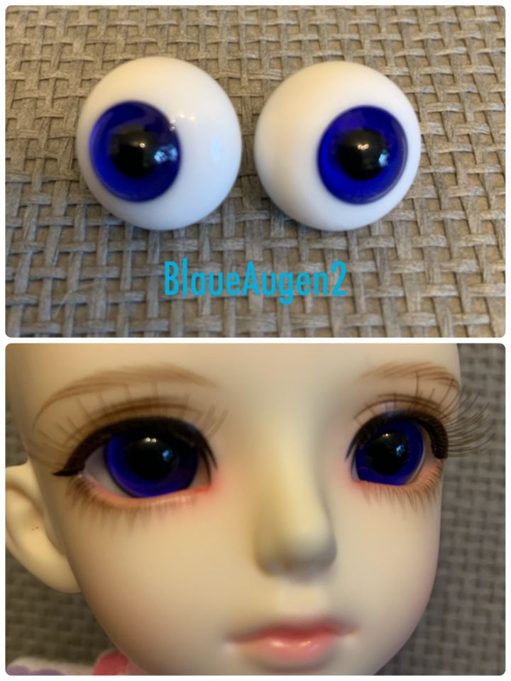 Diverse BJD (Ball-jointed Doll) Augen 16mm in Hamburg