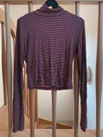 Neu Rollkragen langärmliger eng anliegender Sweater rot weiß XS Bayern - Marktredwitz Vorschau