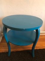 Art Deco Tisch Rund blau Shabby Chic Kreis Pinneberg - Prisdorf Vorschau