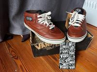 Vans Halfcab braun Glattleder von 2004 Skateboard Schuh Gr.42,5 Schwerin - Altstadt Vorschau