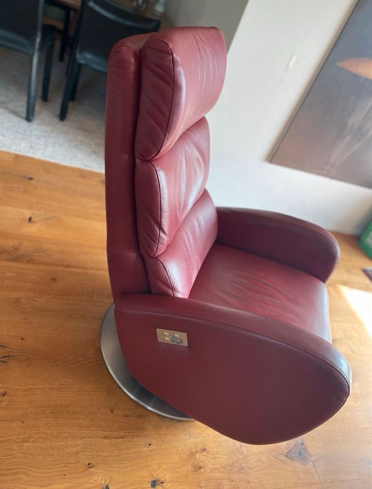 Relax-Sessel  aus Leder von Marquardt in Stuttgart