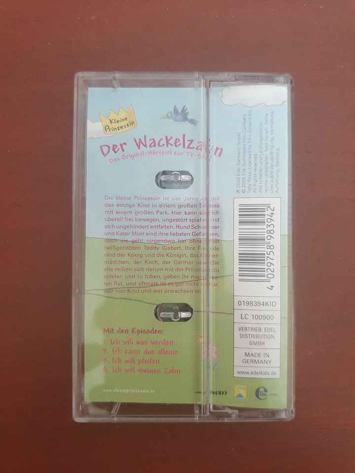 Hörspielkassette - Kleine Prinzessin - Der Wackelzahn in Swisttal