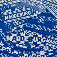 300x Magdeburg Sticker | Aufkleber Mix | Fußball Fanartikel Rheinland-Pfalz - Armsheim Vorschau