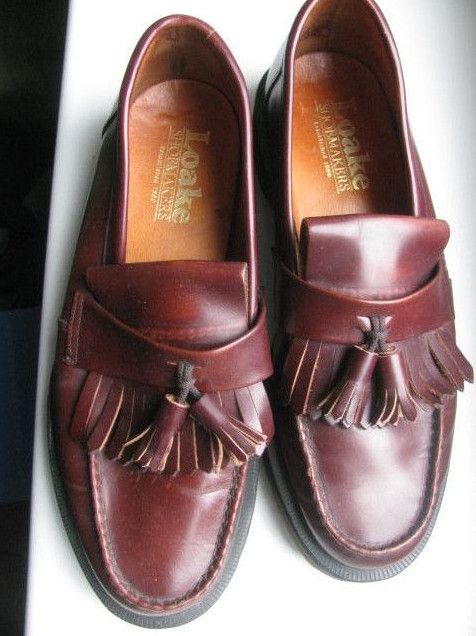 Loake Loafers, Dr Martens Sohle, cherry red, Gr. 40 / 39 in Flensburg