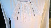Schönes Langarmshirt von Bonita (3/4-Ärmel), Gr. M | weiß Niedersachsen - Melle Vorschau