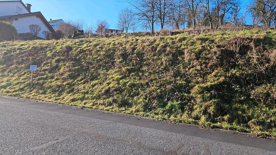 Sonniges Hanggrundstück in zentraler Lage von Leidersbach in Leidersbach